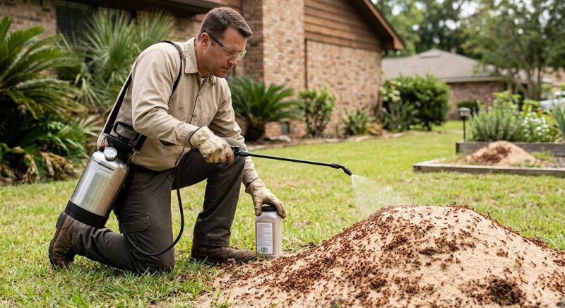 Velvet Ant Extermination in New Braunfels, TX